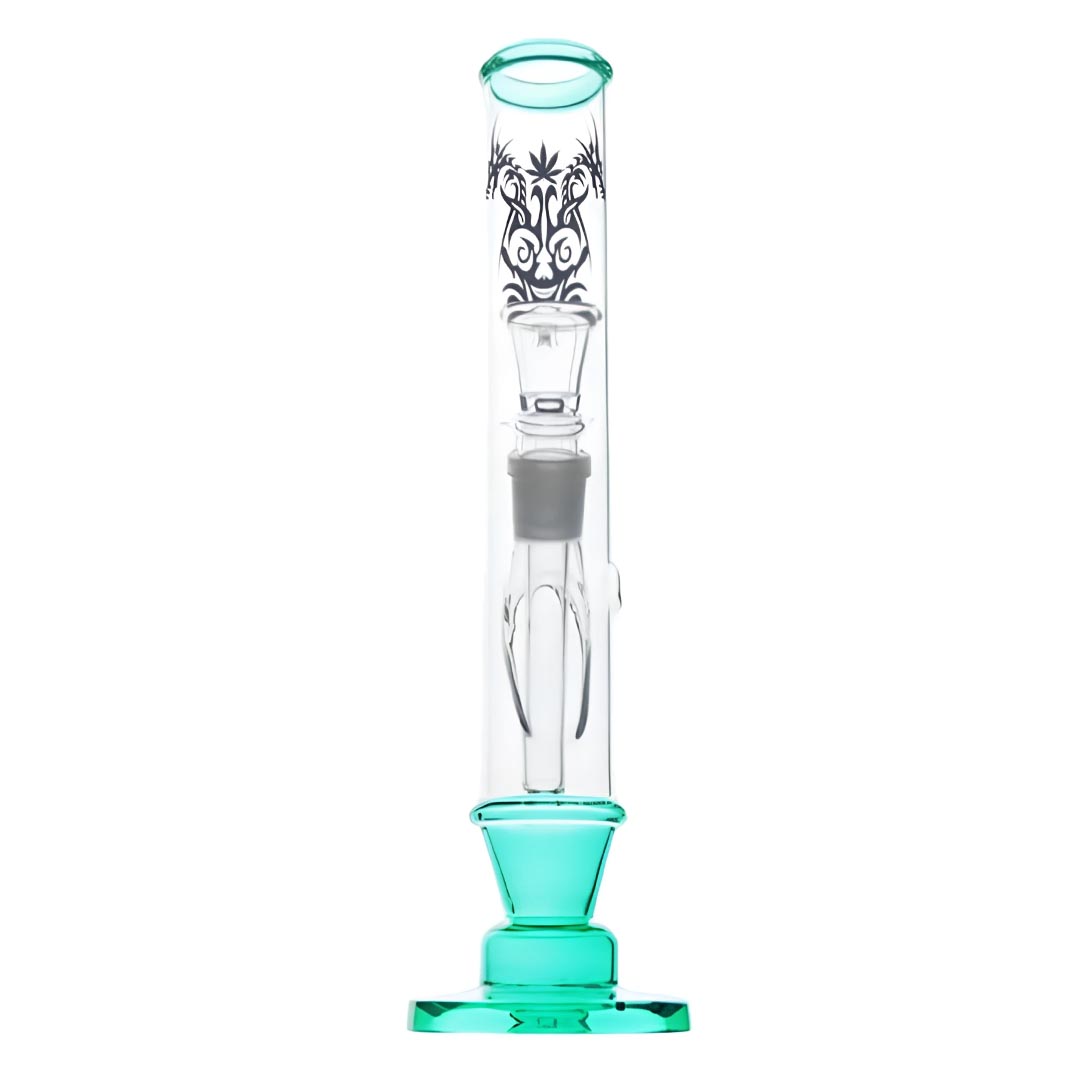 Glasbong Chillum Basis 30 cm Seegrün Glasbong Chillum Basis 30 cm Seegrün