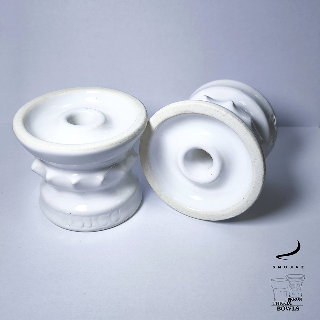 THICC Bowls Elegance Phunnel Pure White