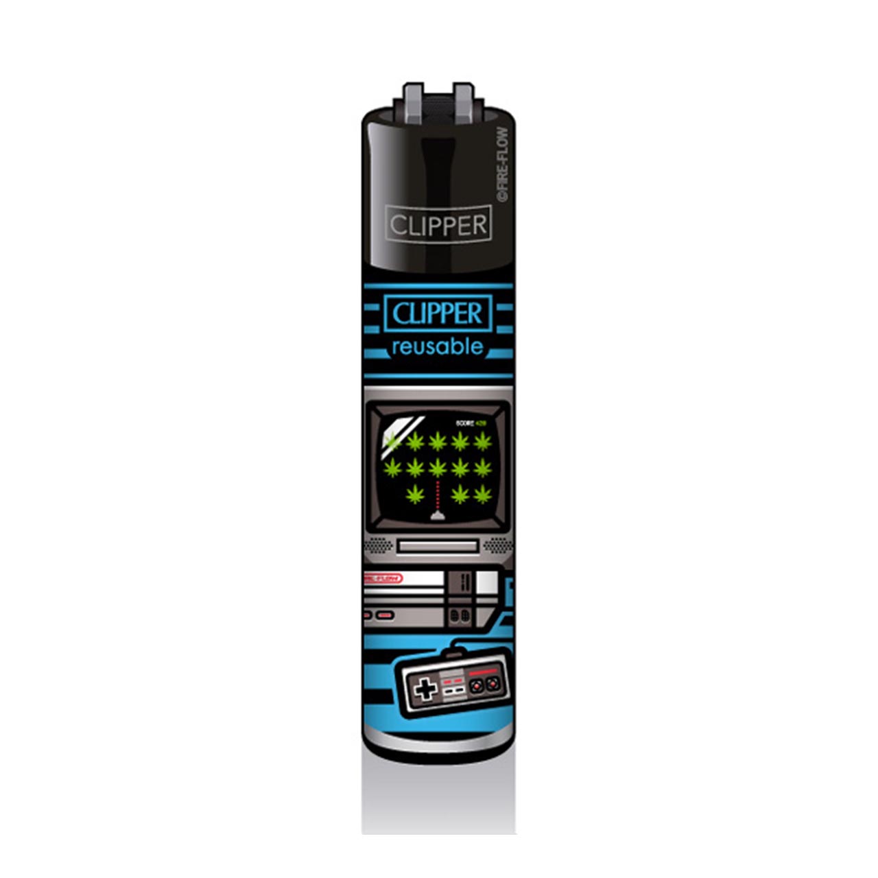 CLIPPER Feuerzeug - 420 Retro Collection - Motiv Playstation