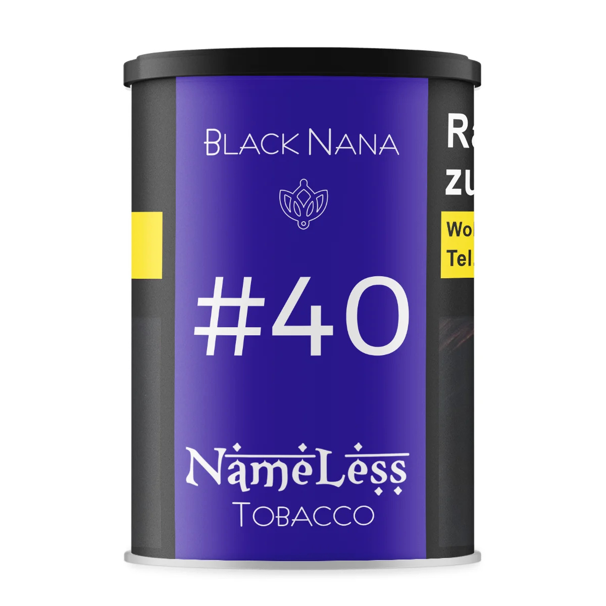 Nameless Shisha Tabak - #40 Black Nana - 1 Kilogramm