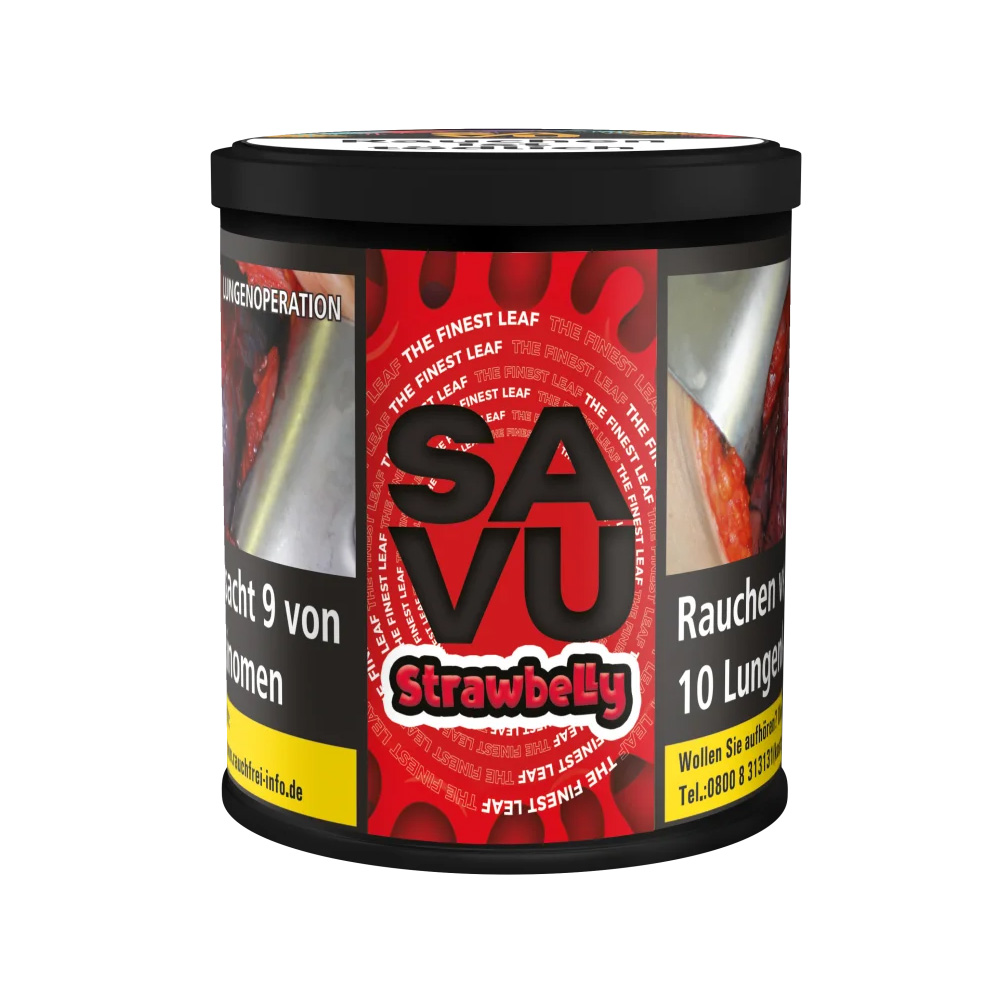Savu Virginia Shisha Tabak Strawbelly 200g
