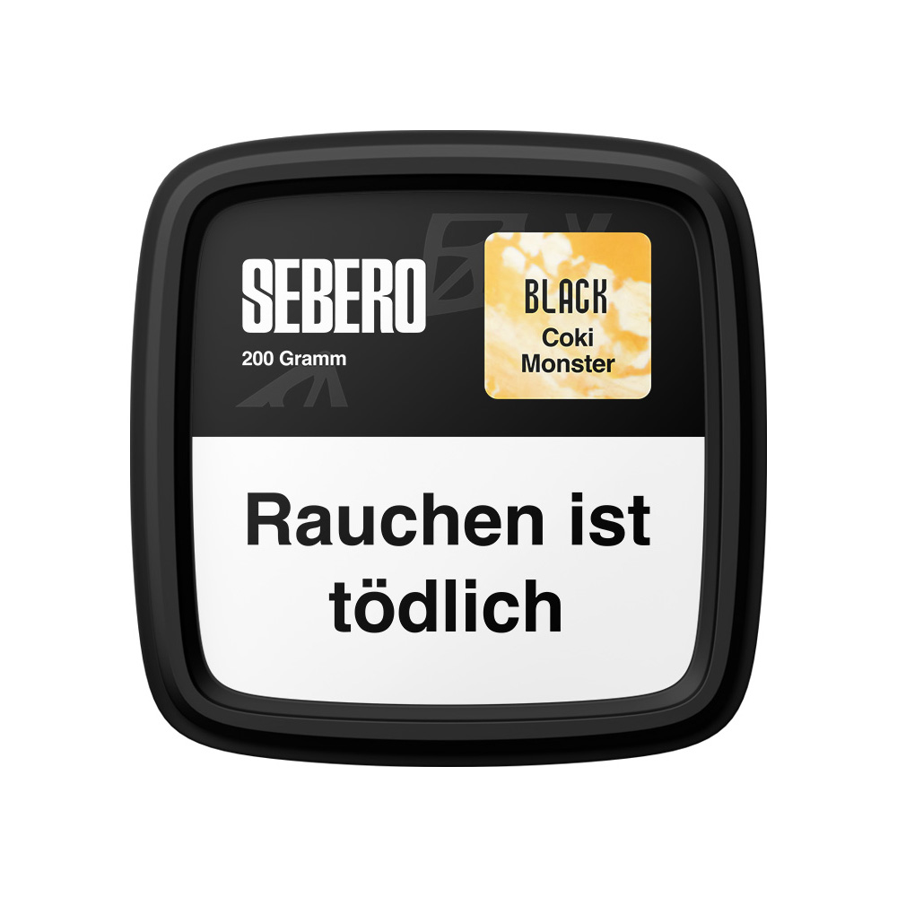Sebero Darkblend Shisha Tabak Black Cookie Monster 200g