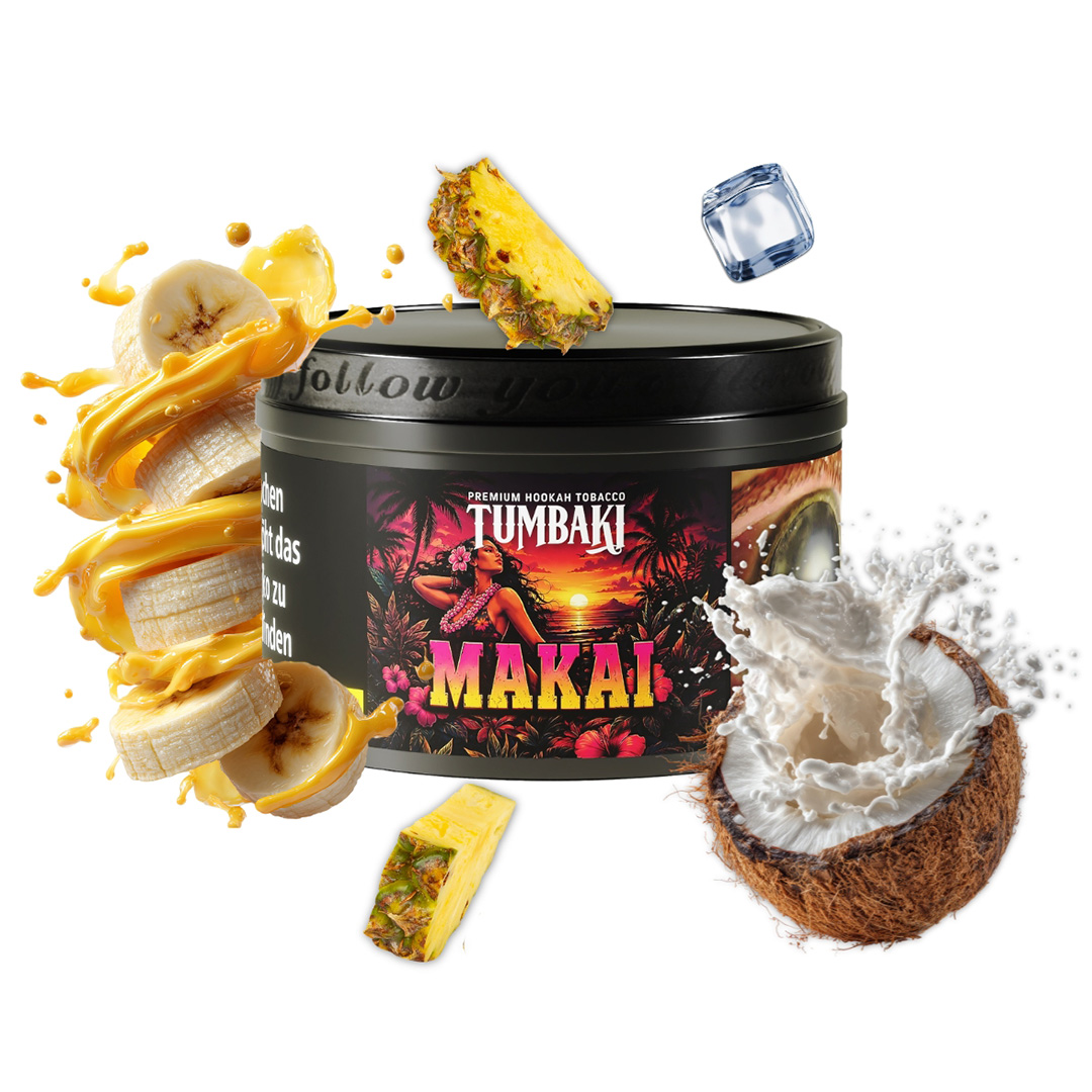 Tumbaki Virginia Shisha Tabak Makai 200g
