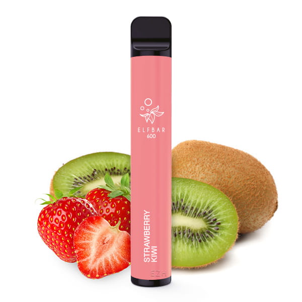 elfbar-strawberry-kiwi-1 Elfbar 600 - Einweg E-Zigarette Strawberry Kiwi 2% Nikotin