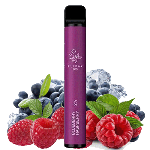 Elfbar 600 - Einweg E-Zigarette Blueberry Rasberry 2% Nikotin