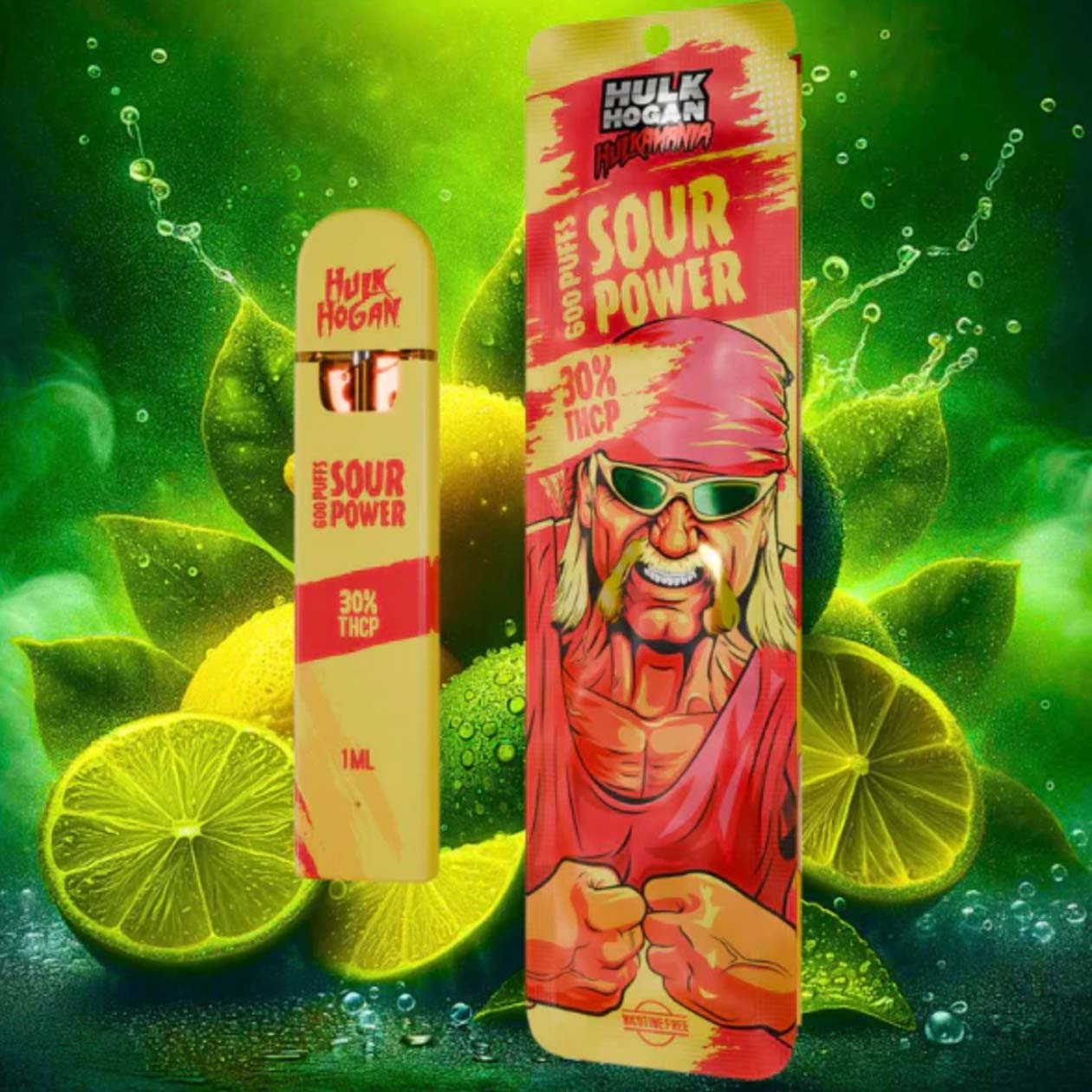 Hulkmania THCP Vape Sour Power Hulkmania THCP Vape Sour Power