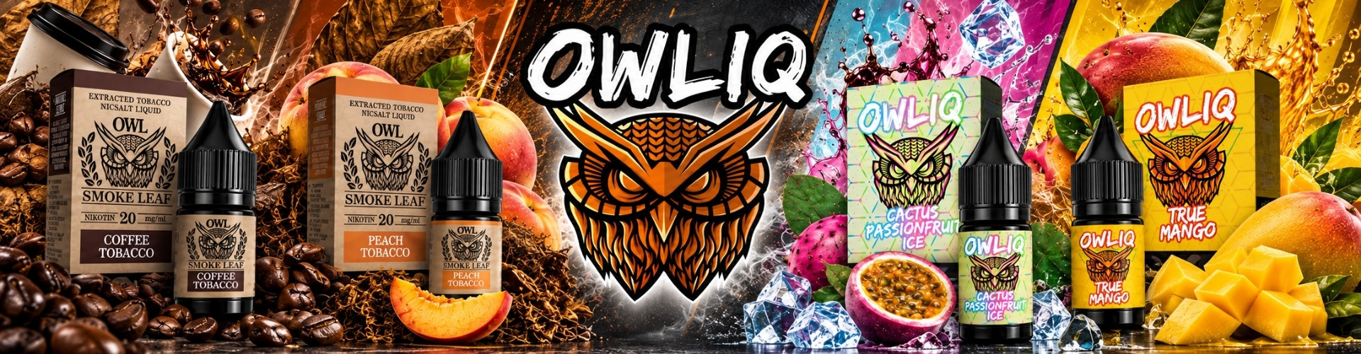 OWL Flavour Liquid Banner OWL Flavour Liquid Banner