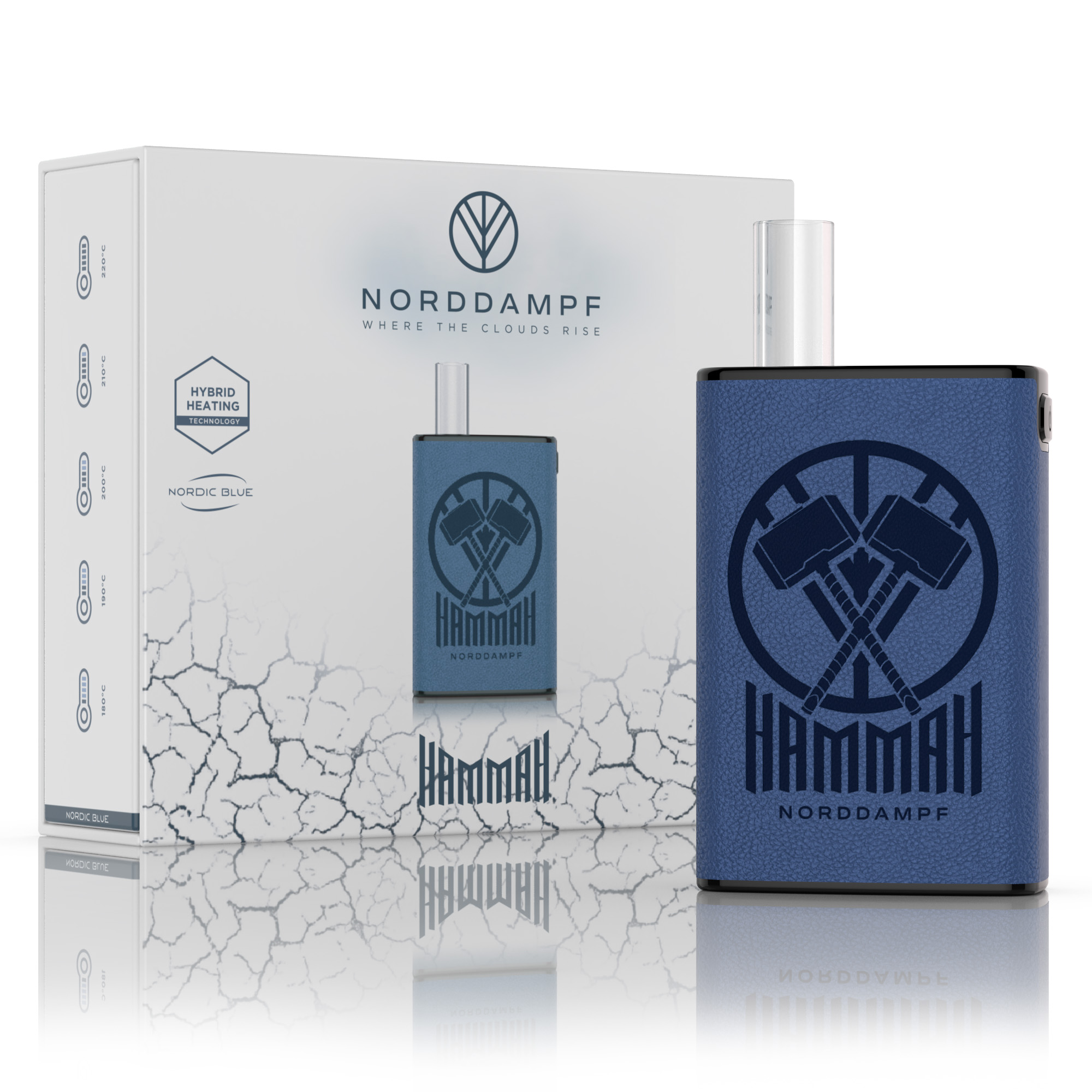 Norddampf Vaporizer Hammah Nordic Blue Norddampf Vaporizer Hammah Nordic Blue