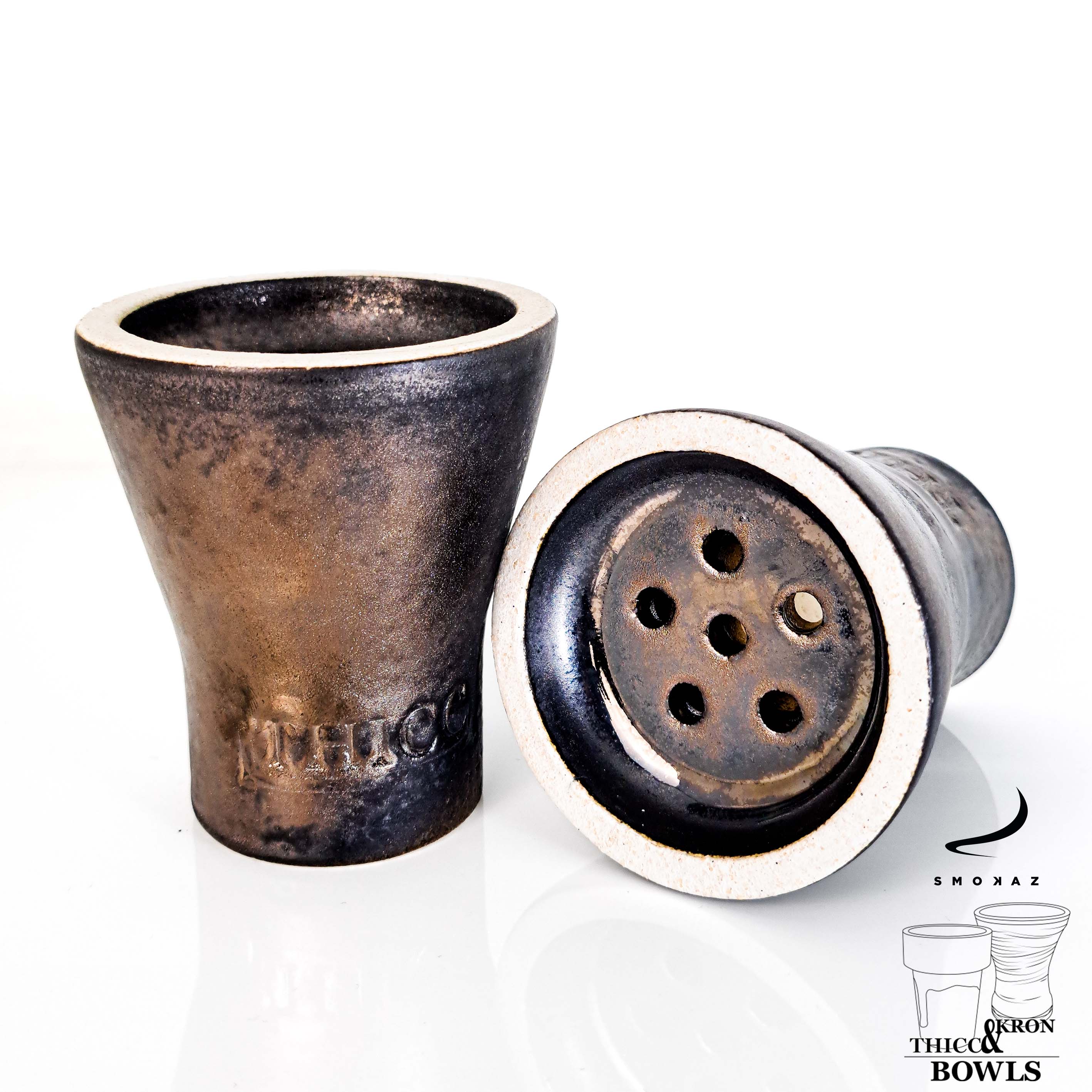 Thicc Bowl Plus Shisha Killer Bowl Antique Gold Thicc Bowl Plus Shisha Killer Bowl Antique Gold