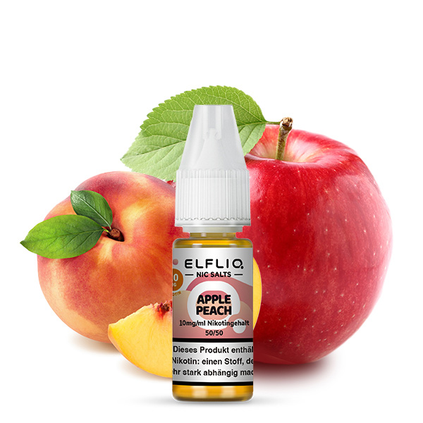 Elfbar Elfliq Liquid Apple Peach 10mg 10ml