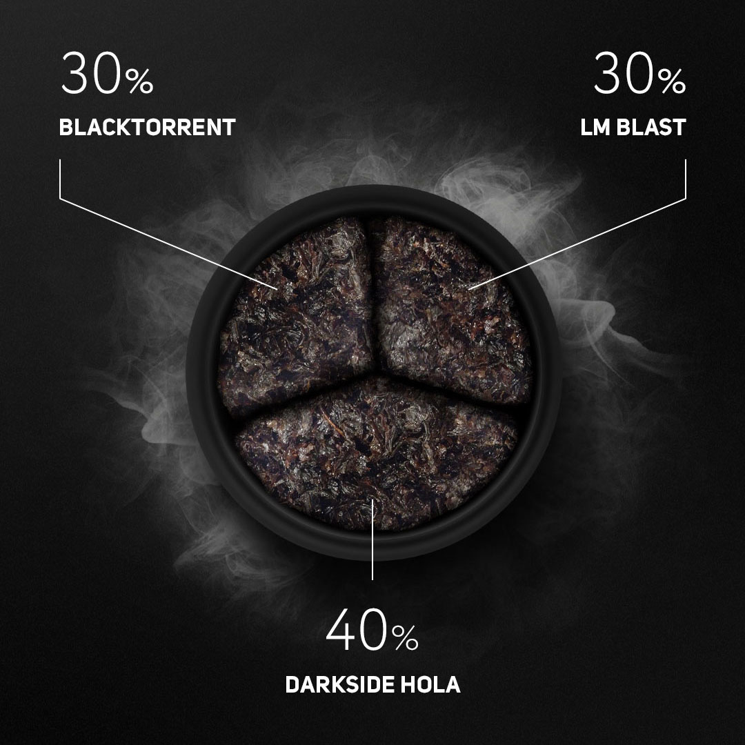 Darkside Tobacco - Base Blacktorrent 25g Probierpackung