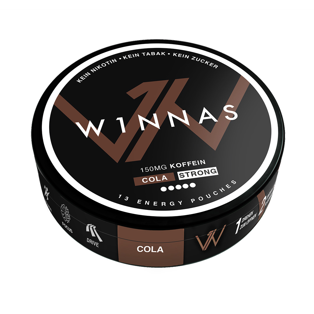 W1NNAS - Energy Pouches Strong - Cola