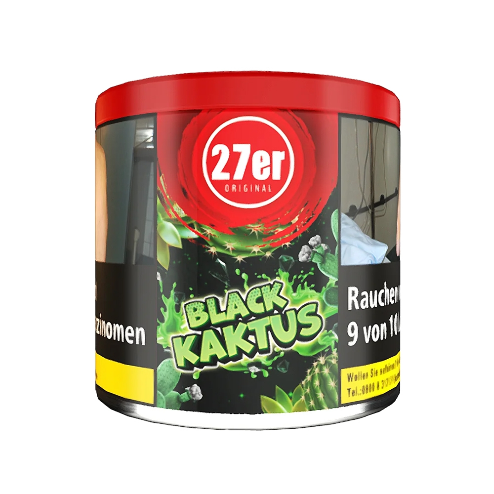 27er Shisha Tabak Black Kaktus 200g 27er Shisha Tabak Black Kaktus 200g