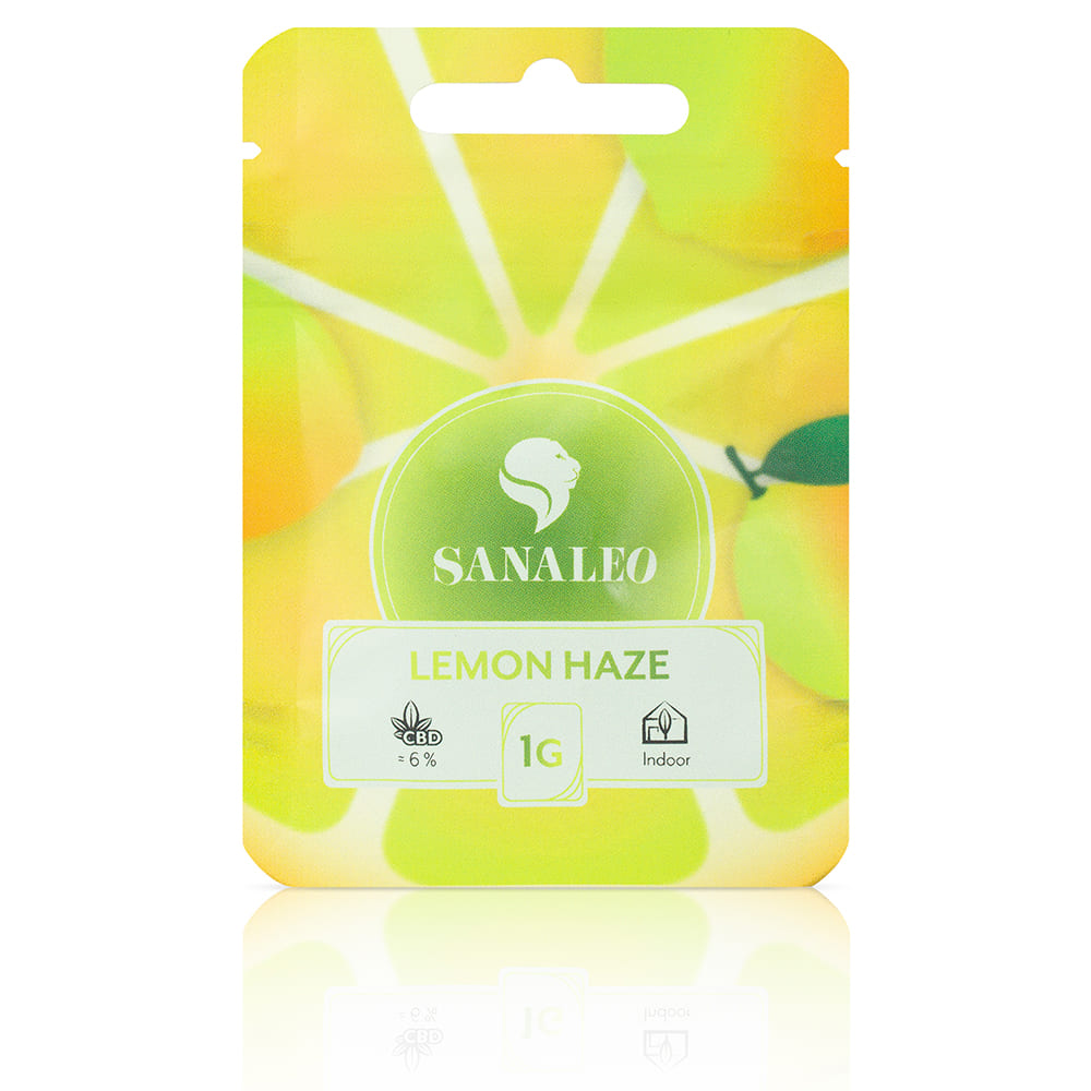 Sanaleo CBD Blüte Lemon Haze 1g