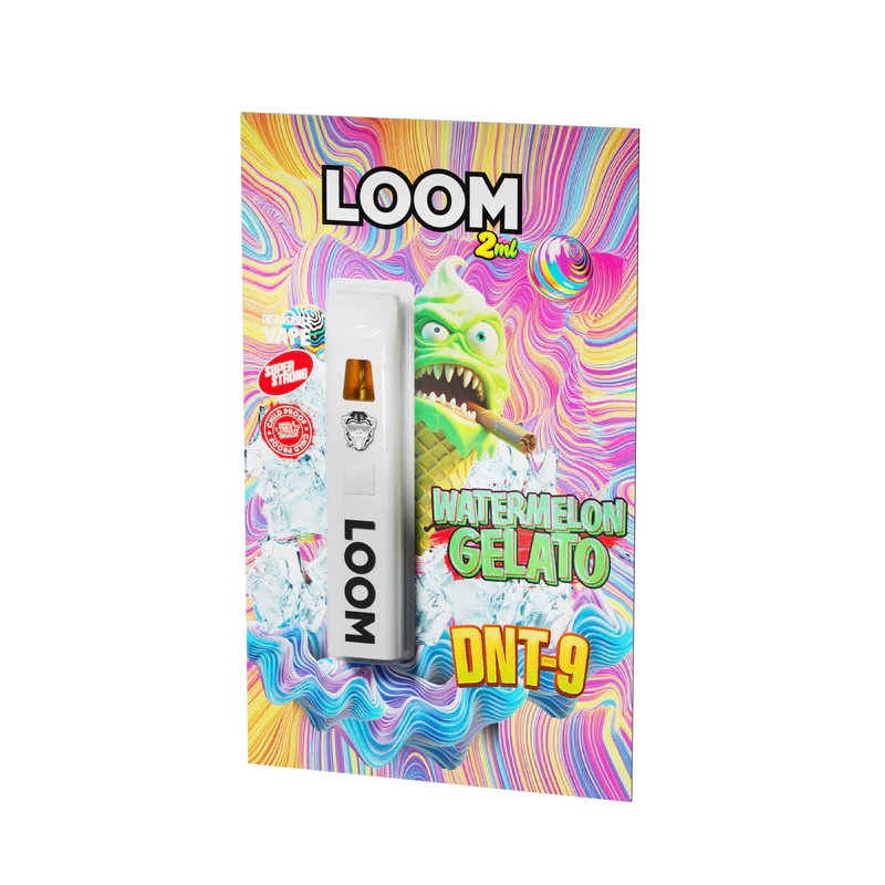 Loom DNT-9 Vape Watermelon Gelato 2ml Loom DNT-9 Vape Watermelon Gelato 2ml