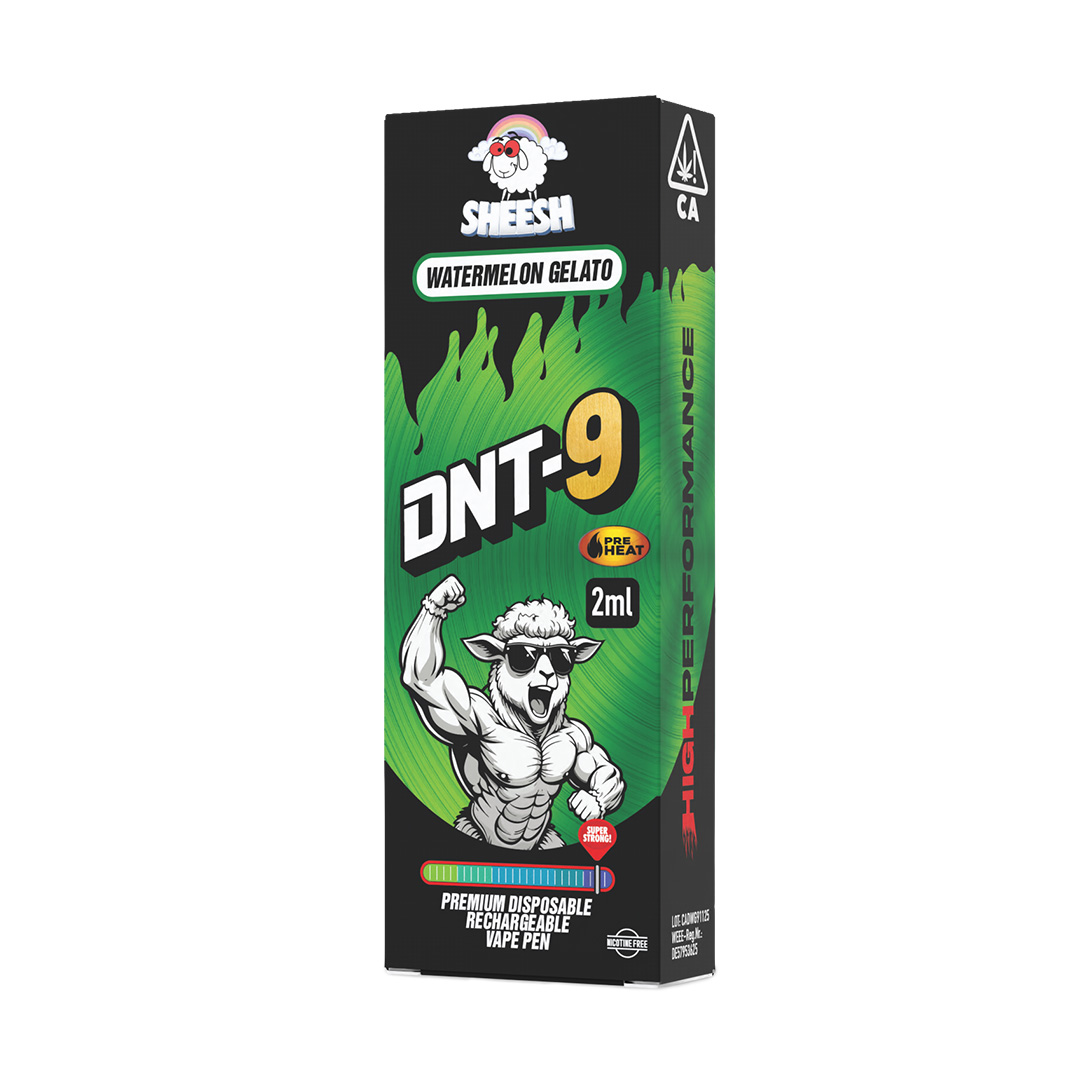 Sheesh DNT-9 Vape Watermelon Gelato 2ml