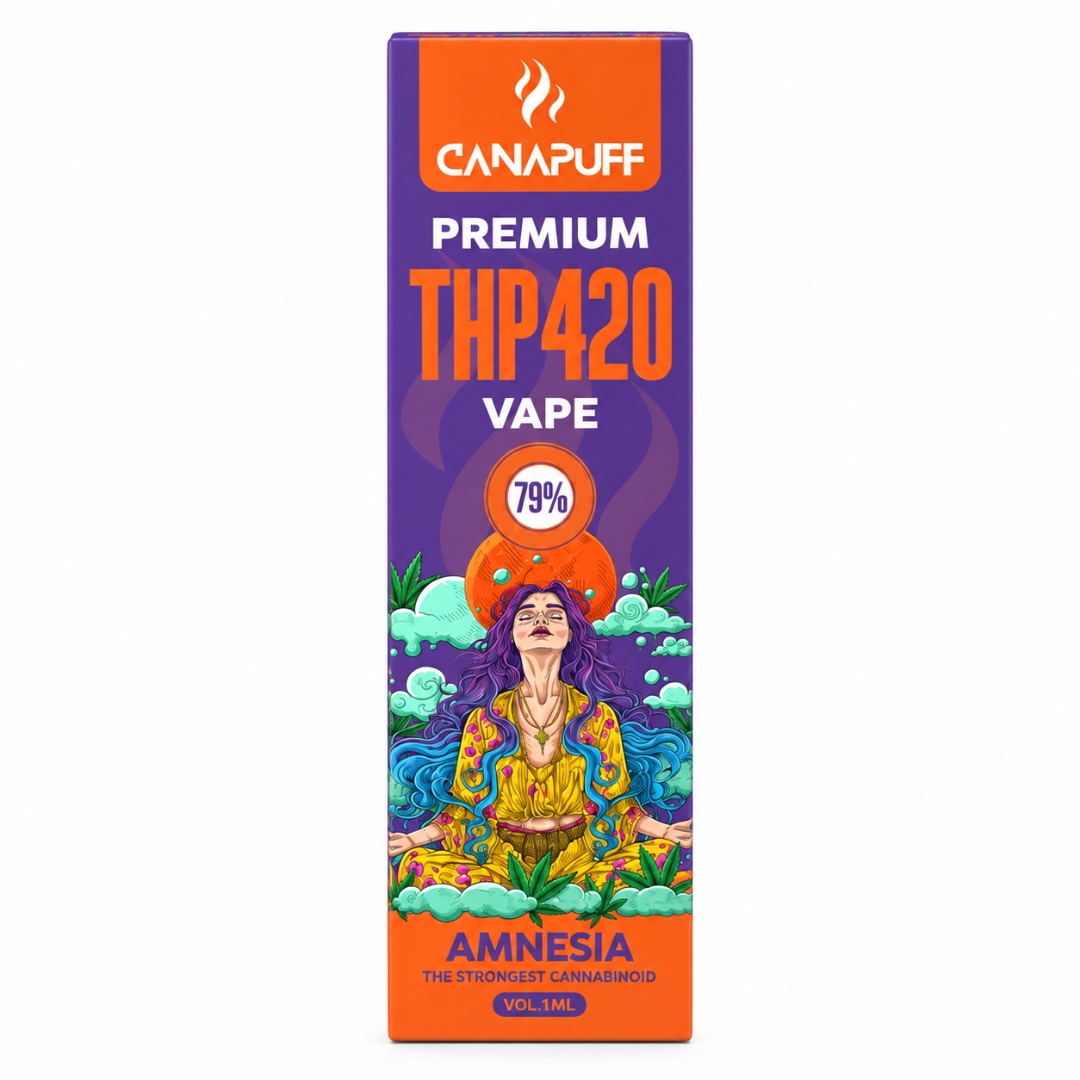 Canapuff THP420 Vape Amnesia 1ml Canapuff THP420 Vape Amnesia 1ml
