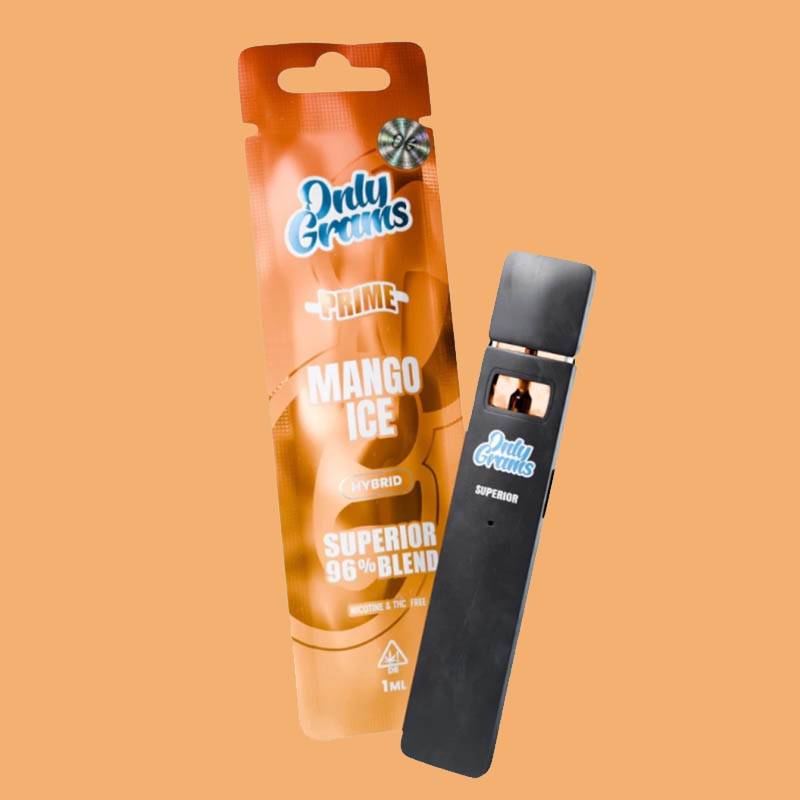 Only Grams Superior Einweg Vape Mango Ice Only Grams Superior Einweg Vape Mango Ice