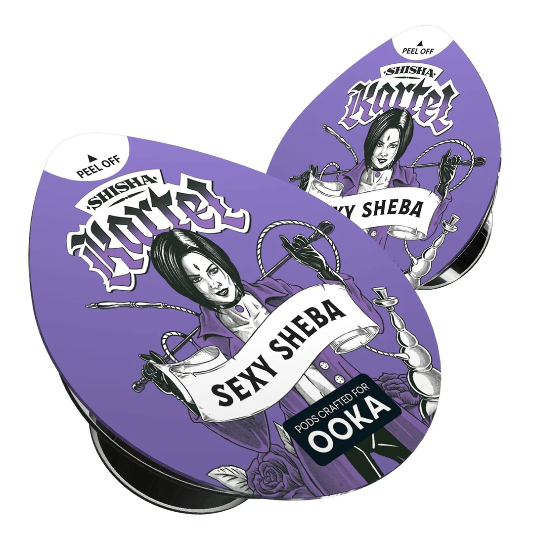 OOKA Pod Shisha Tabak Sexy Sheba 2er Pack OOKA Pod Shisha Tabak Sexy Sheba 2er Pack