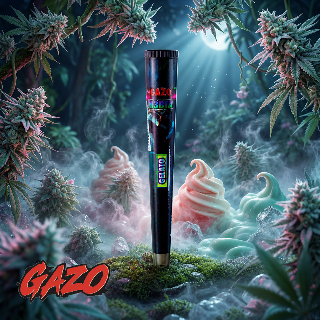 GZUZ Gazo H3BTA Pre-Roll Gelato 1g GZUZ Gazo H3BTA Pre-Roll Gelato 1g
