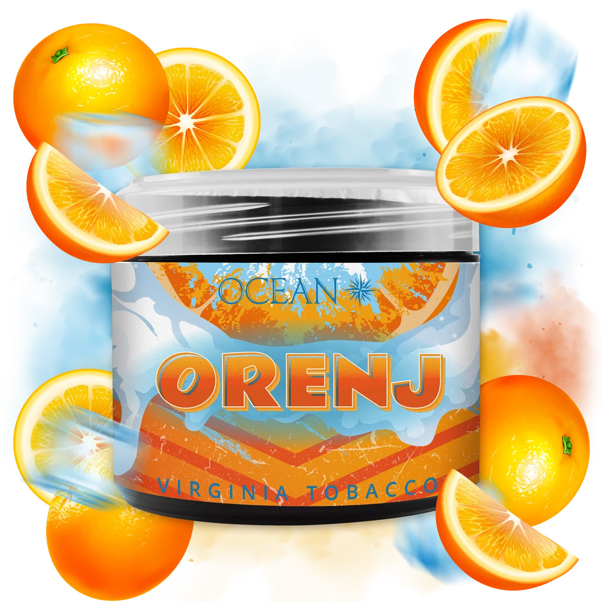 Ocean Shisha Tabak Oranj 200g