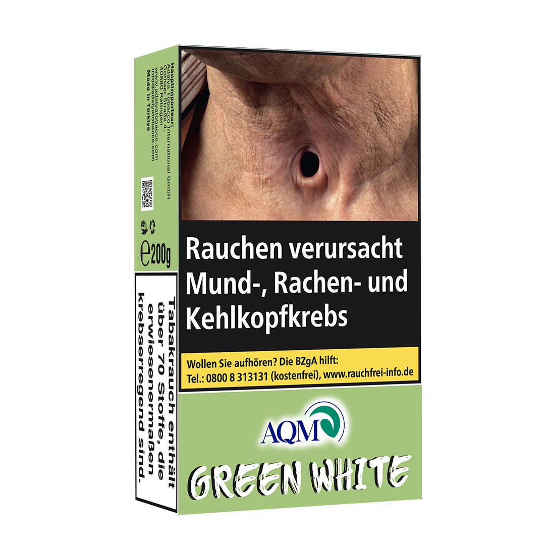 Aqua Mentha Virginia Shisha Tabak Green White 200g Aqua Mentha Virginia Shisha Tabak Green White 200g