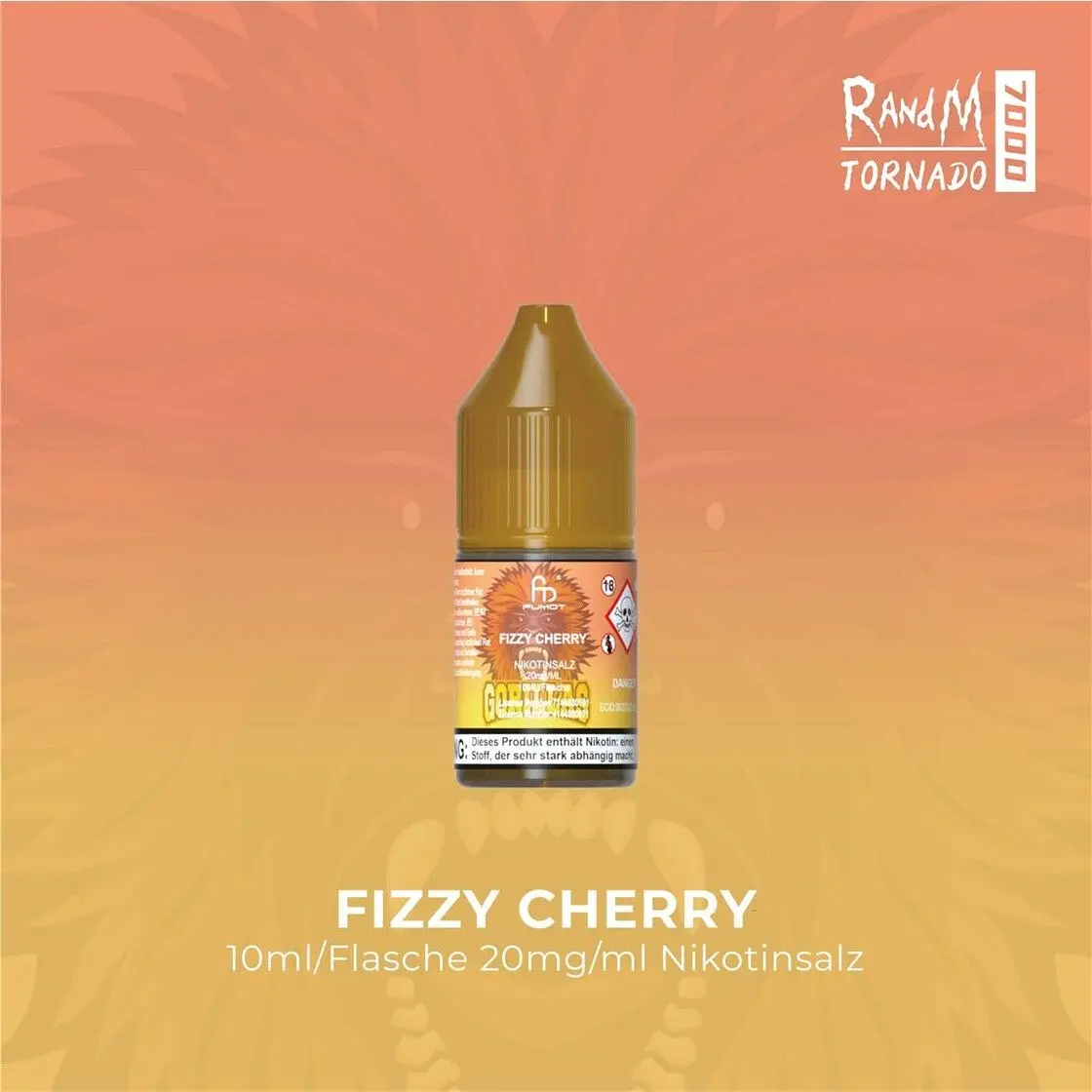 Randm Tornado Fizzy Cherry Nic Salt Liquid 10ml 20mg Randm Tornado Fizzy Cherry Nic Salt Liquid 10ml 20mg