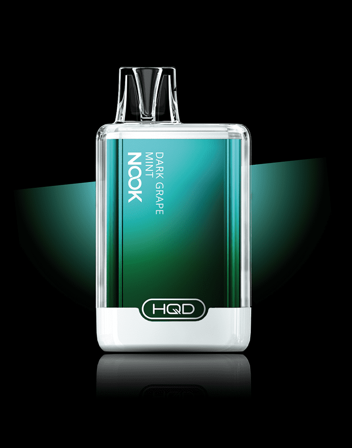 HQD Nook - Einweg E-Zigarette - Dark Grape Mint 1,8% Nikotin