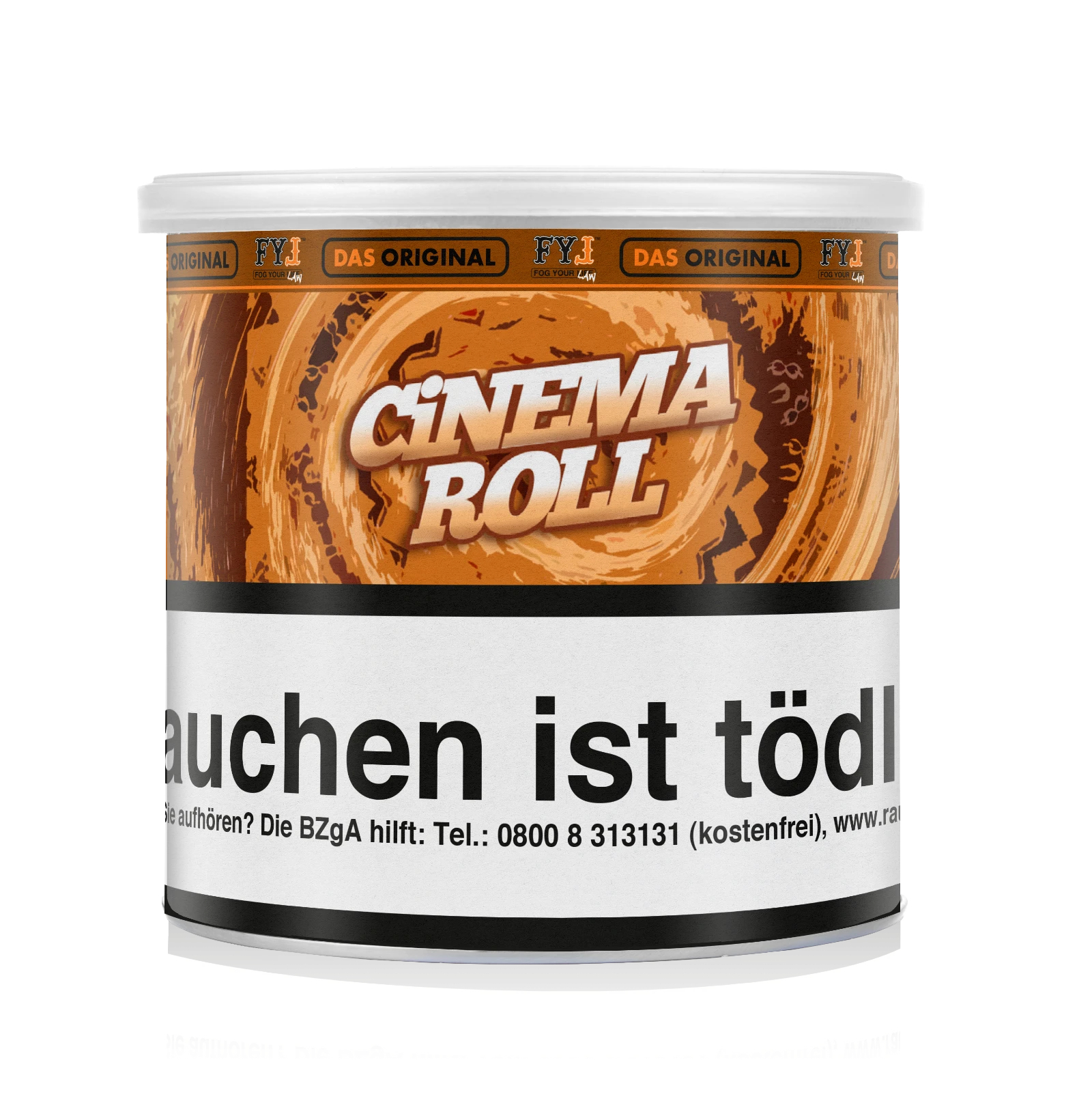 Fog Your Law FYL Dry Base Pfeifentabak - Cinema Roll 70g