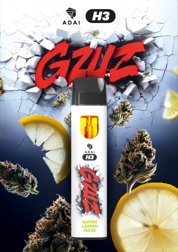 Gzuz H3 Superior Blend Vape V2 - Super Lemon Haze 1ml