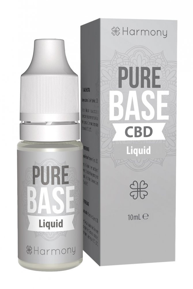 Harmony CBD Liquid Pure Base 10ml 1000mg Harmony CBD Liquid Pure Base 10ml 1000mg