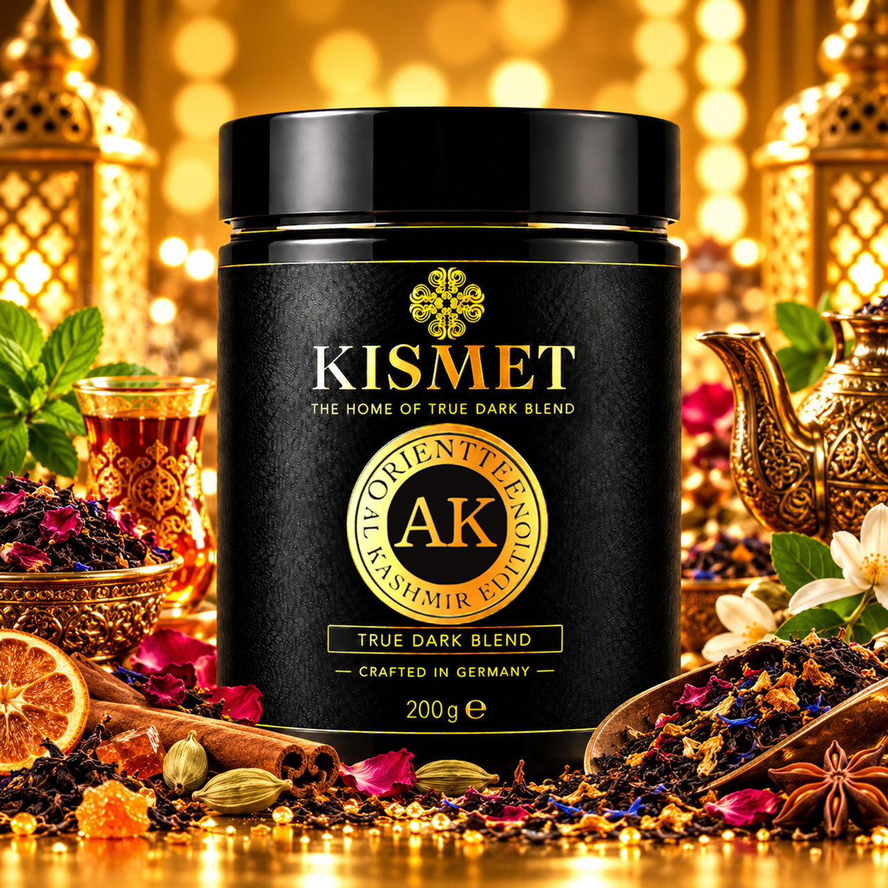 Kismet Darkblend Shisha Tabak AK Orienttee 200g