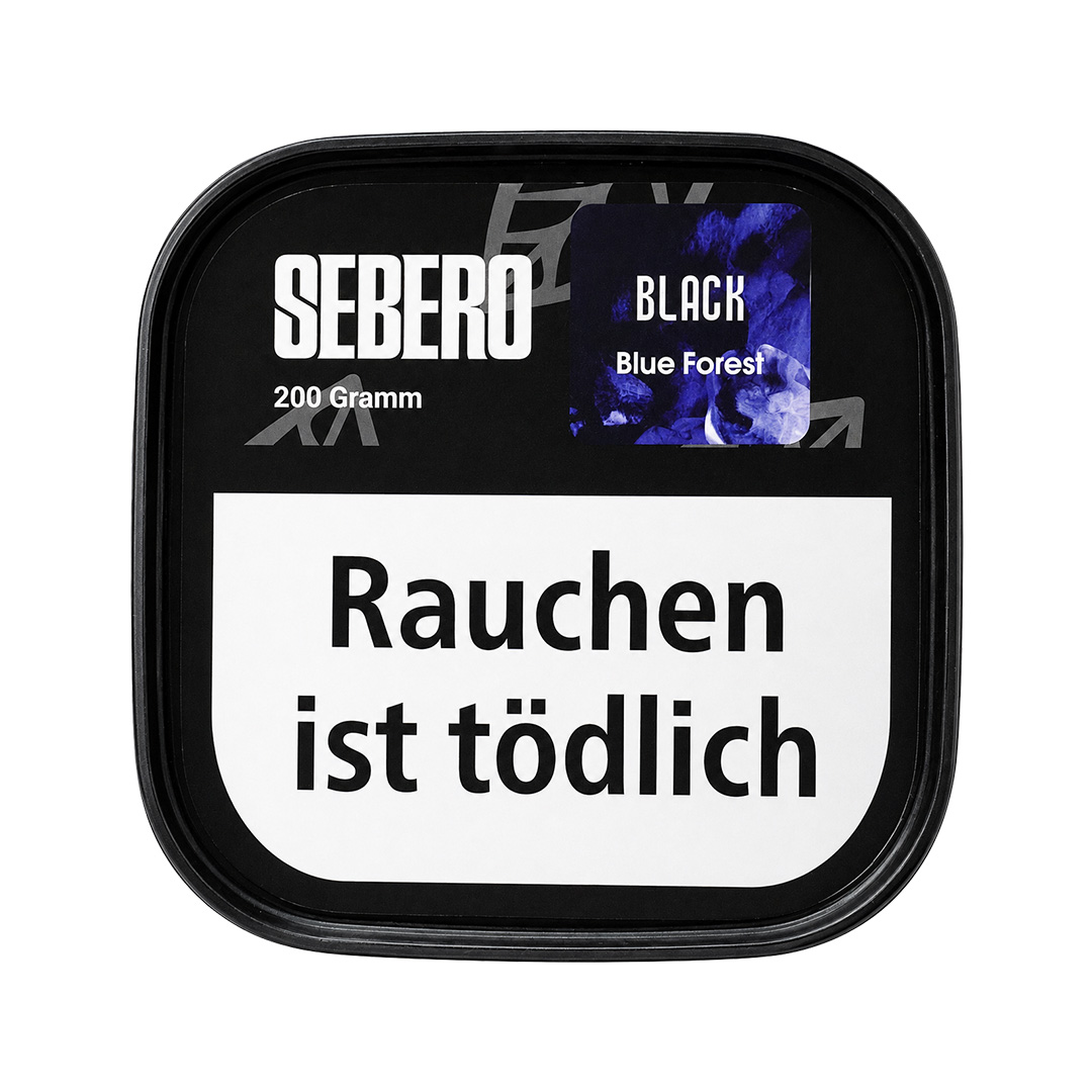 Sebero Darkblend Shisha Tabak Black Blue Forest 200g Sebero Darkblend Shisha Tabak Black Blue Forest 200g