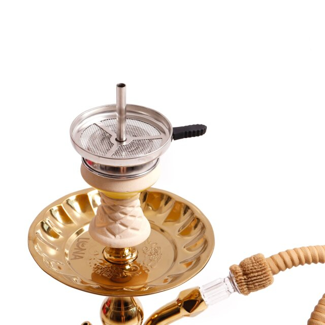 Luna Shisha Komplettset Small Tradi Deep Amber Kopf Luna Shisha Komplettset Small Tradi Deep Amber Kopf