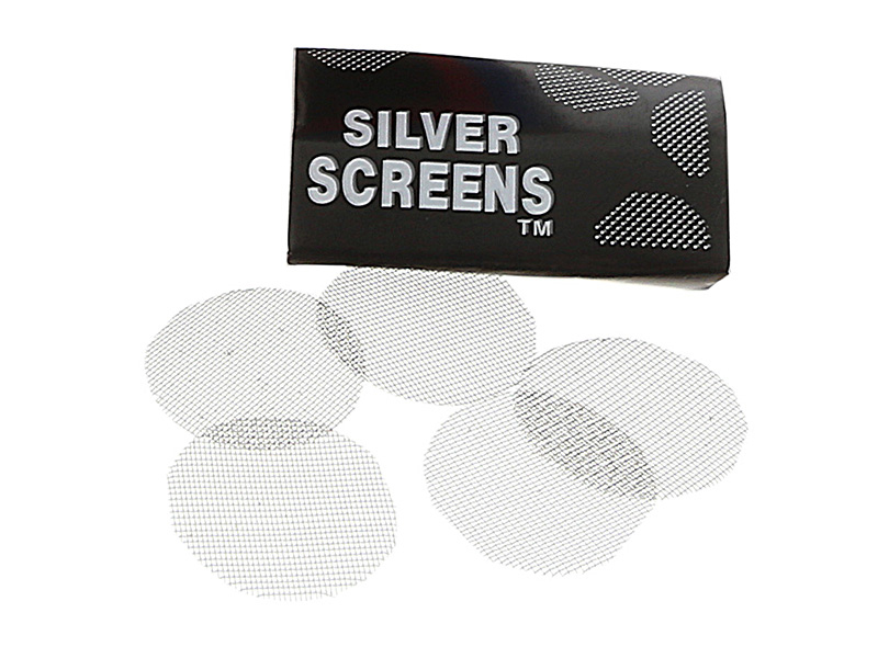 Silver Screens Siebe für Bongköpfe Silver Screens Siebe für Bongköpfe