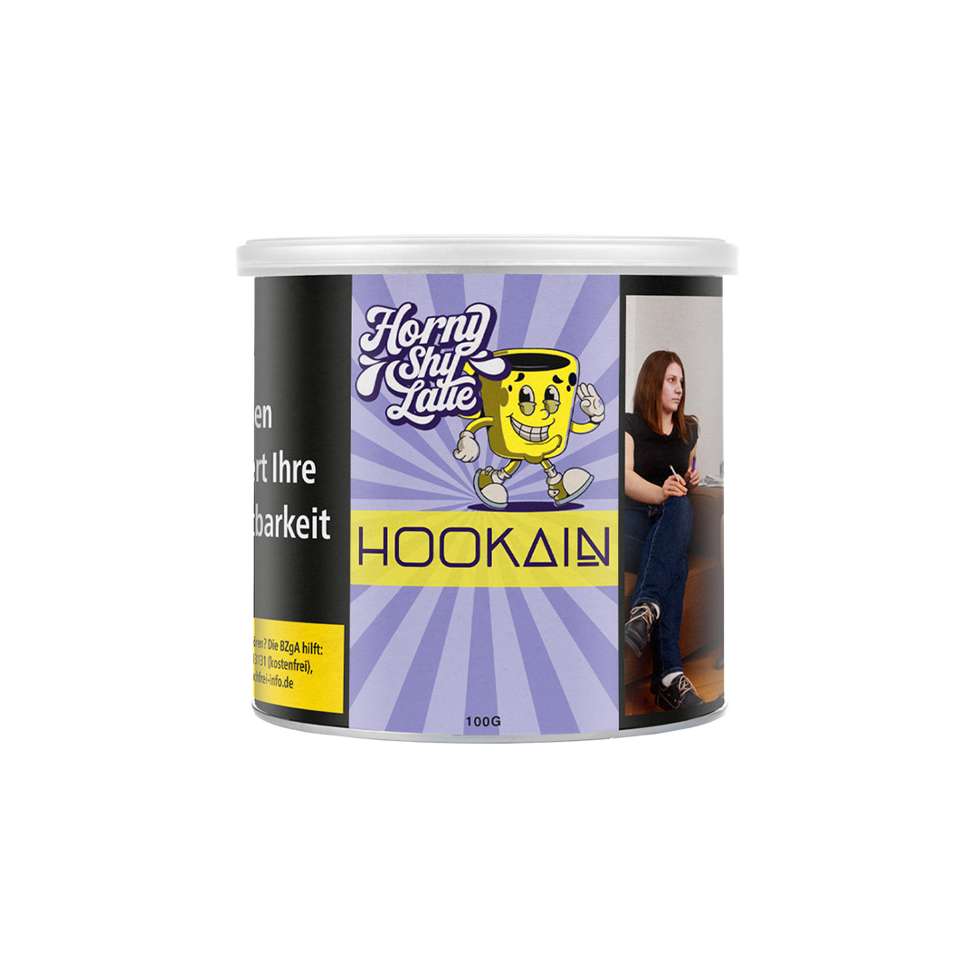 Hookain Virginia Shisha Tabak Horny Spy Latte 100g