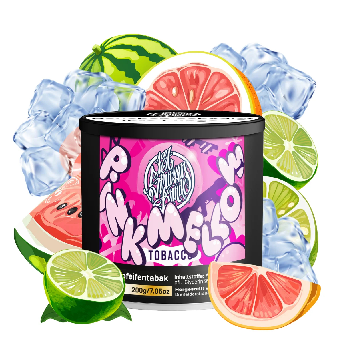 187 Shisha Tabak - Pink Mellow 200g