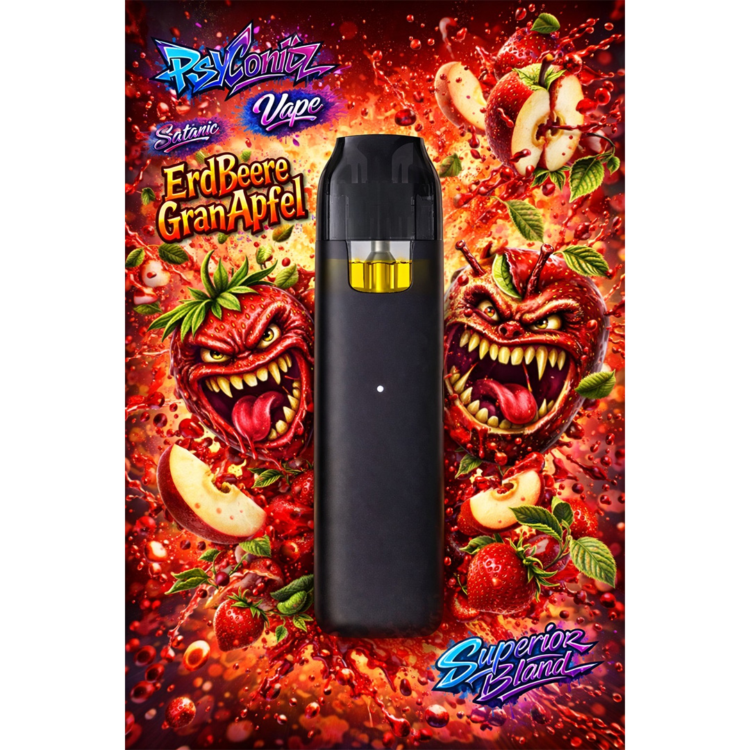 Psyconia Superior Blend Vape Erdbeere Granatapfel 1ml Psyconia Superior Blend Vape Erdbeere Granatapfel 1ml