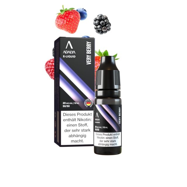 Adalya - Very Berry Nikotinsalz Liquid 10ml | 20mg/ml