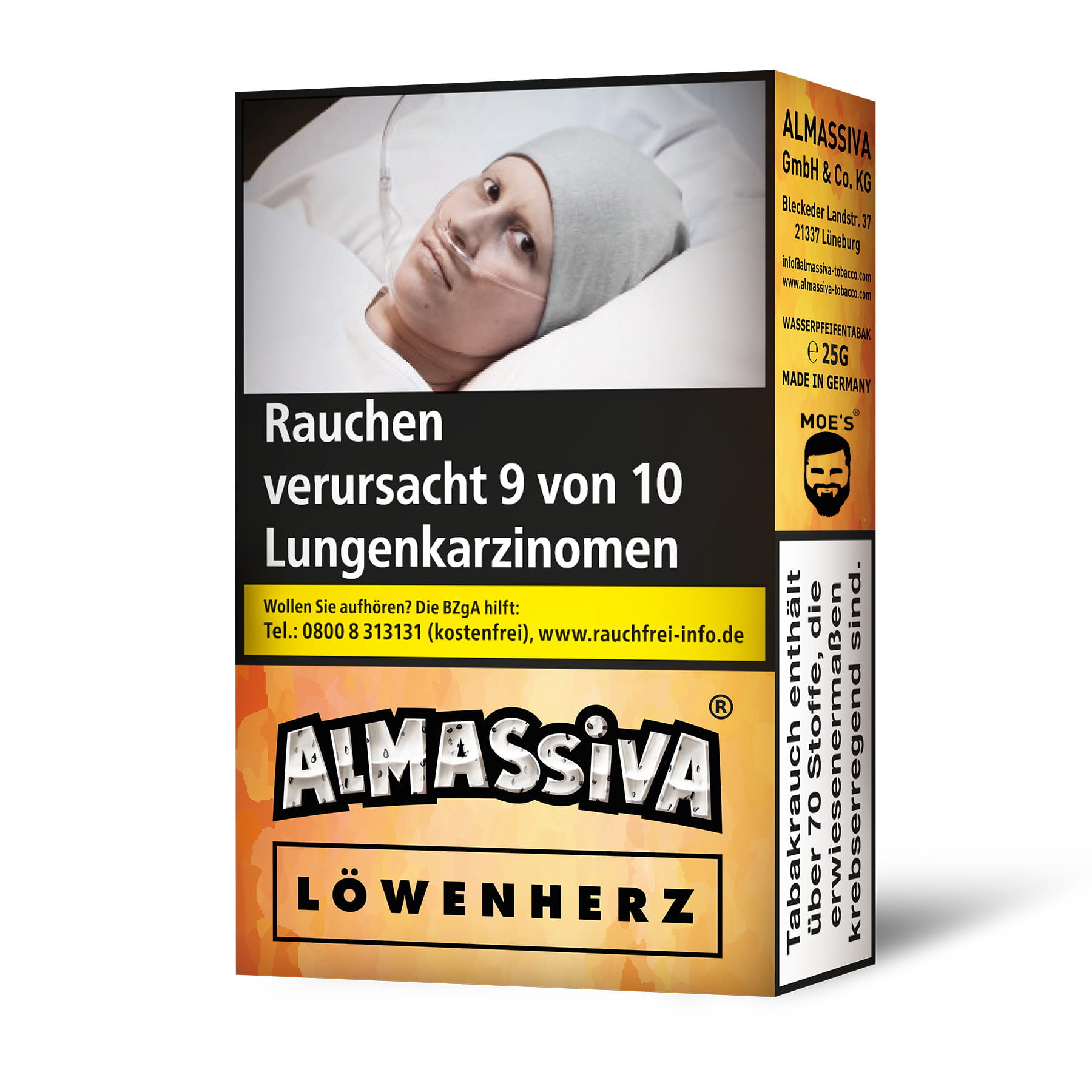 Al Massiva Tobacco - Löwenherz 25g Probierpaket