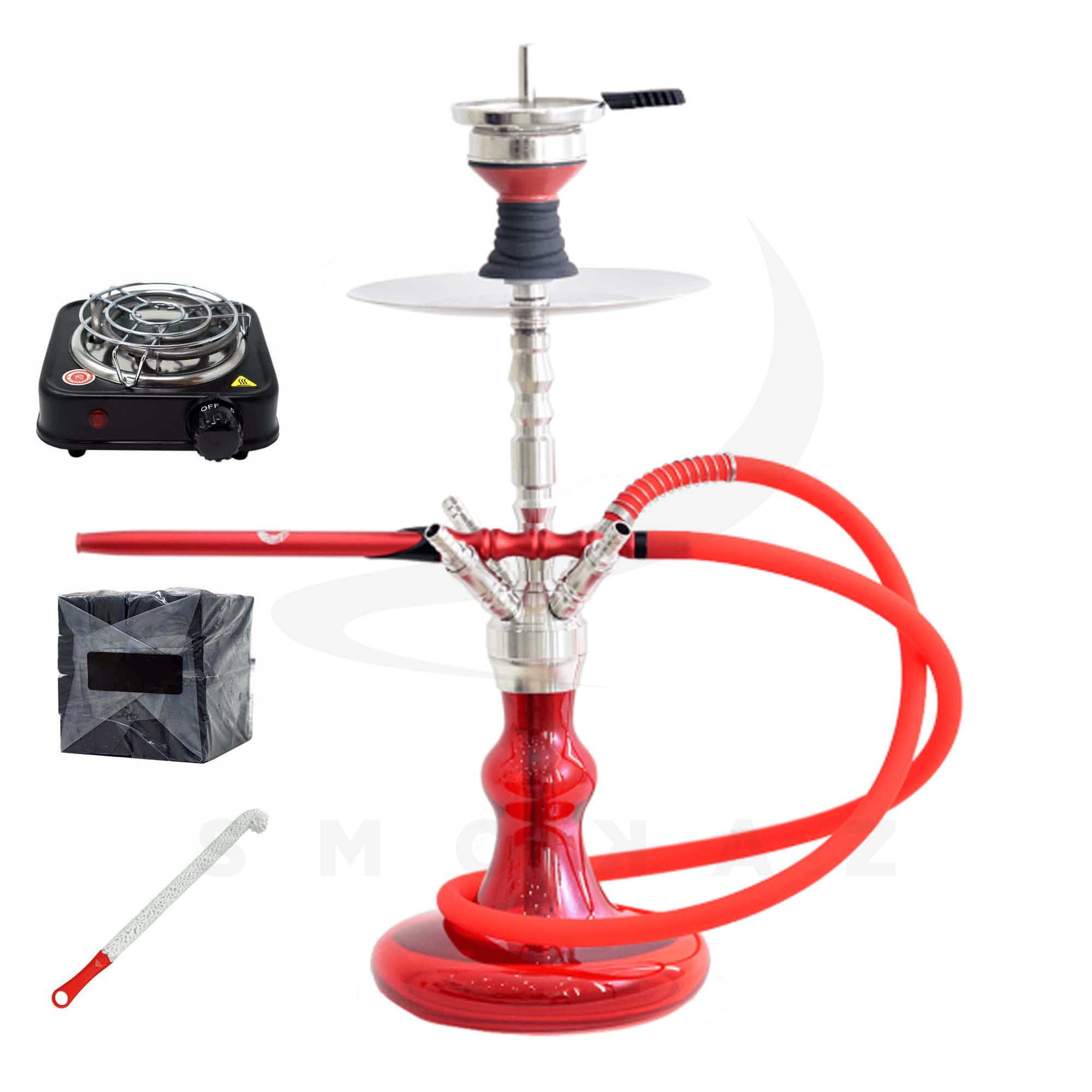CRT-Shisha-Hulk-C4-Shiny-Red CRT Shisha - Hulk C4 Shiny Red Komplettset