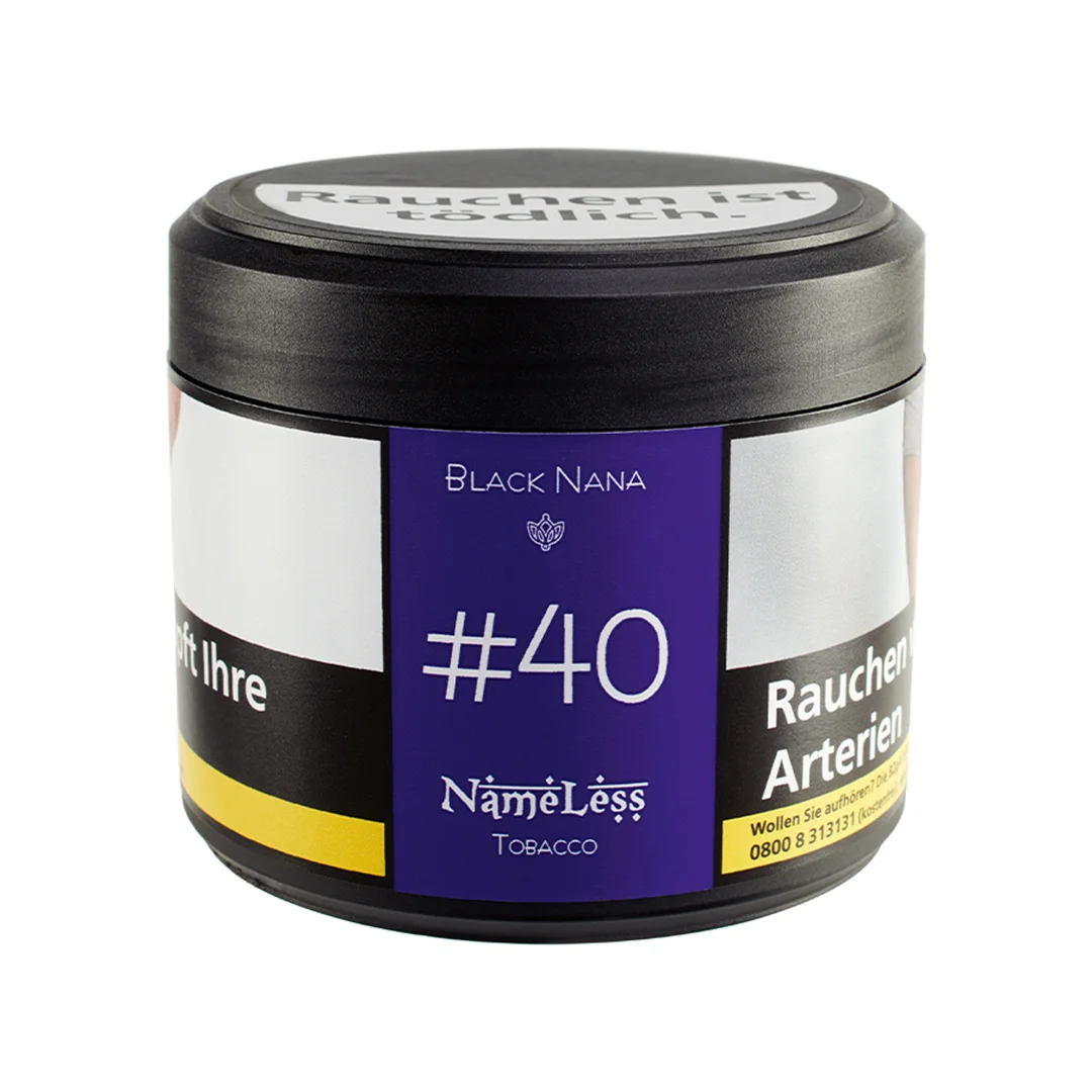 Nameless Shisha Tabak Black Nana 200g Nameless Shisha Tabak Black Nana 200g