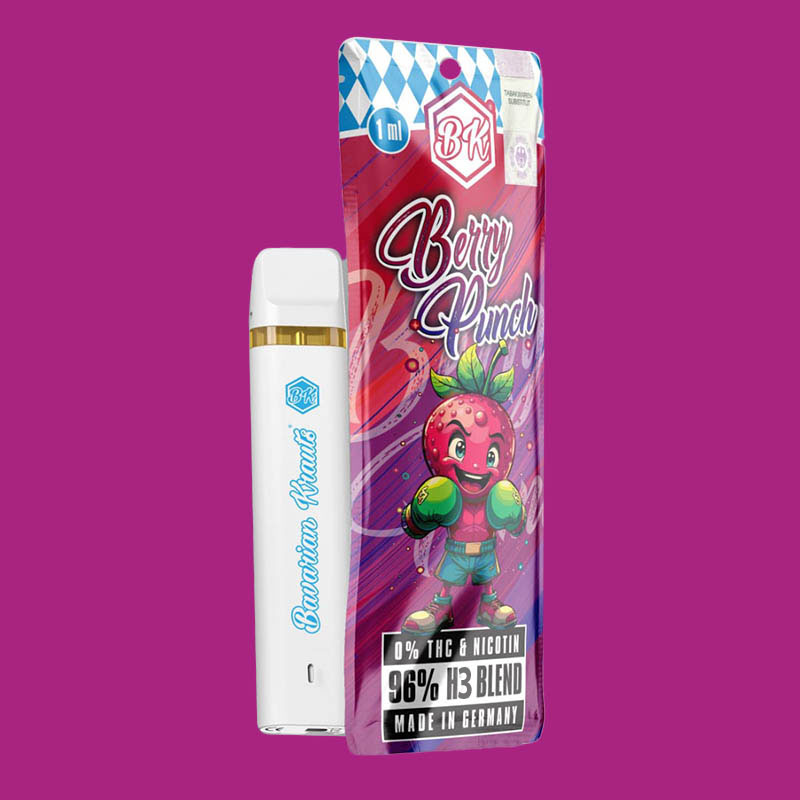 Bavarian Krauts H3 Blend Vape - Berry Punch 1ml