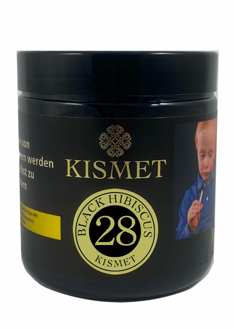 Kismet Shisha Tabak - Black Hibiscus #28 200g