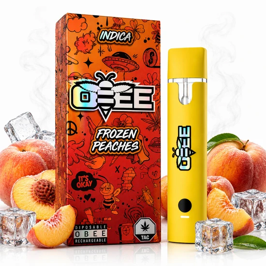 OBEE - TAC Vape - Frozen Peaches 1ml