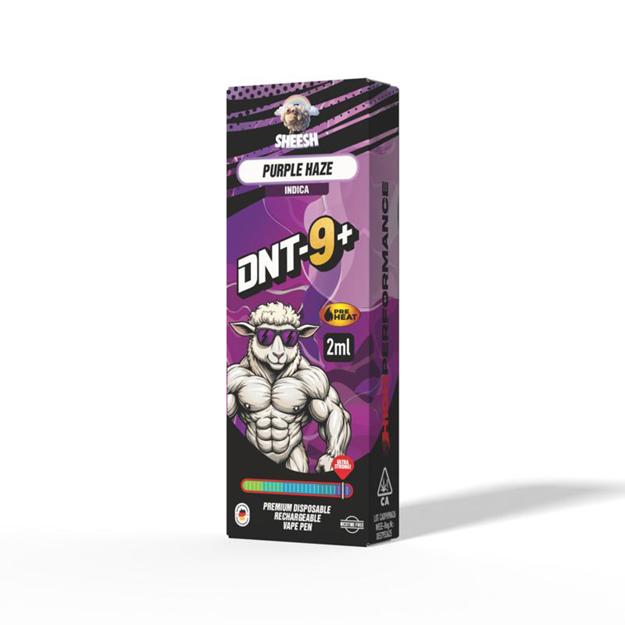 Sheesh DNT-9+ Vape Purple Haze 2ml Sheesh DNT-9+ Vape Purple Haze 2ml