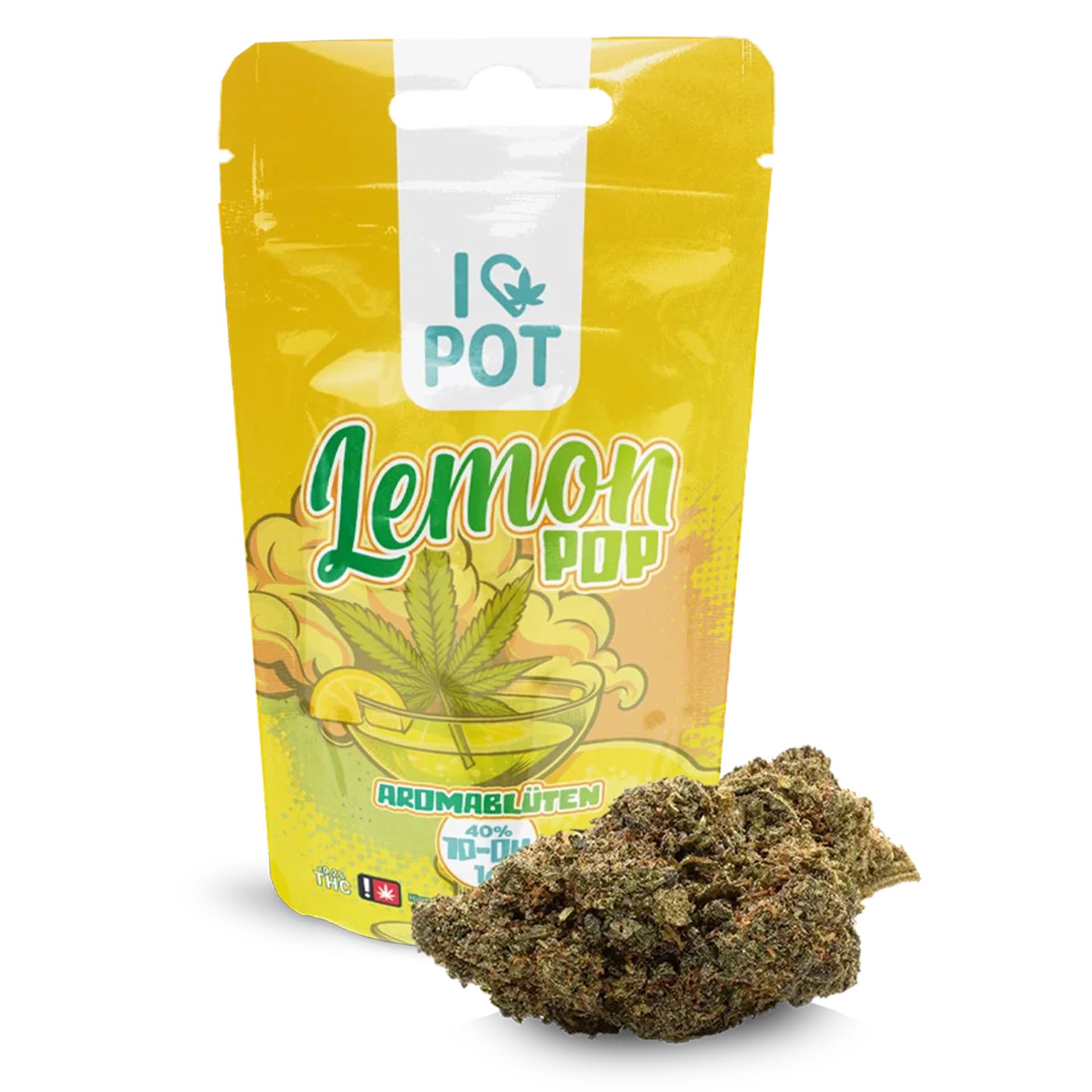 I Love Pot 10-OH Mix Blüte 1g Lemon Pop