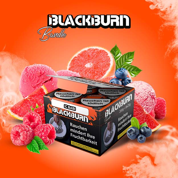 Blackburn Shisha Tabak - Ic Babi feat. GUF 200g