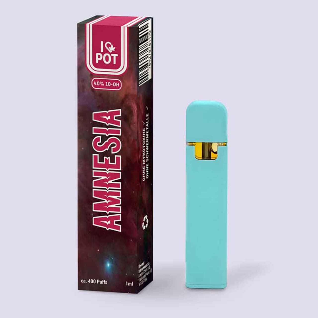 I Love Pot 10-OH-HHC Vape - Amnesia 1ml