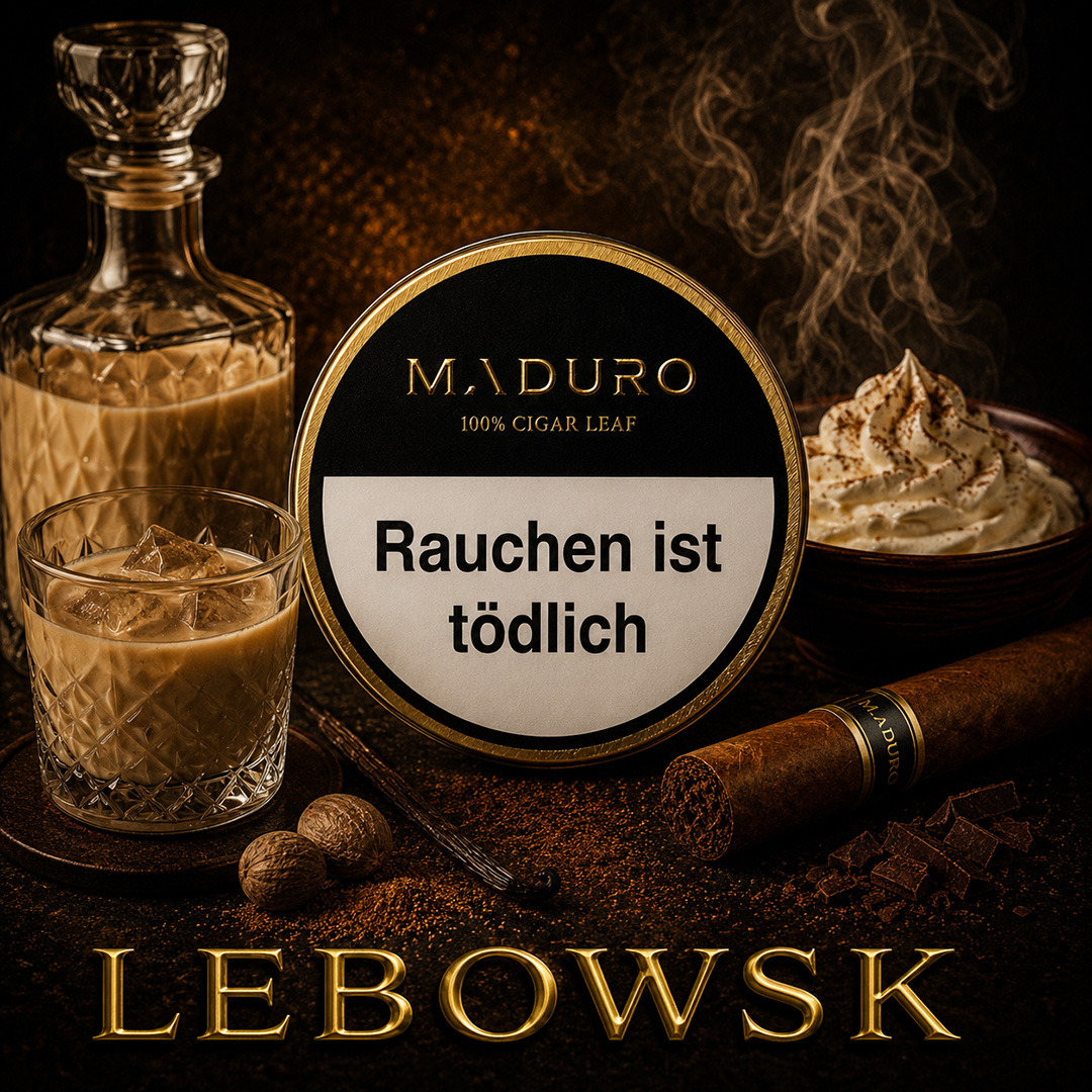 Naduro Darkblend Shisha Tabak Lebowsk 100g
